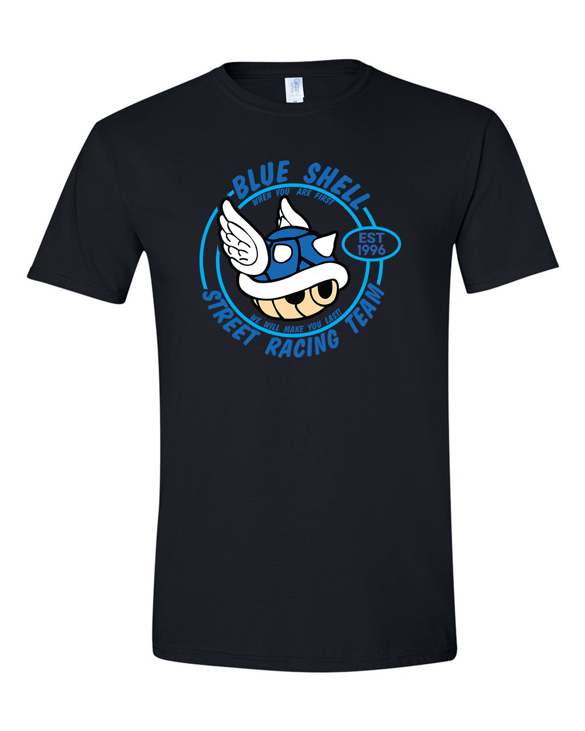 Racer blue t shirt hotsell