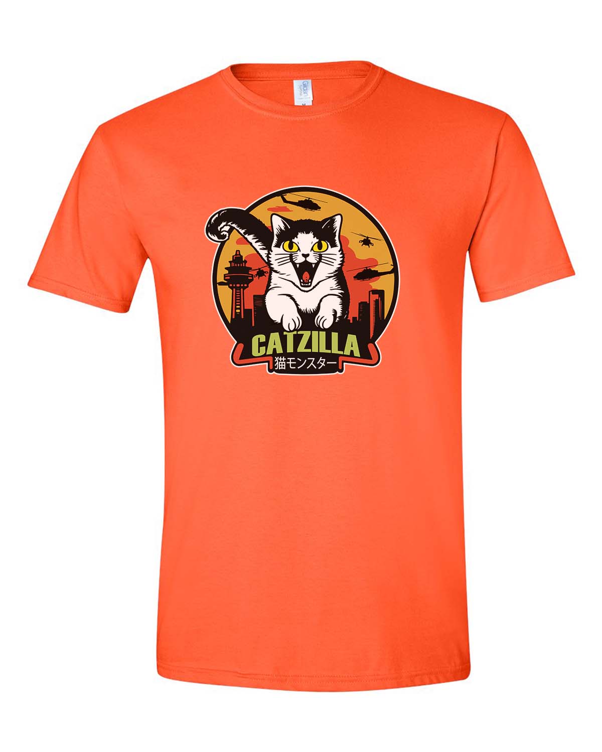 Catzilla Attacks - Unisex T-Shirt