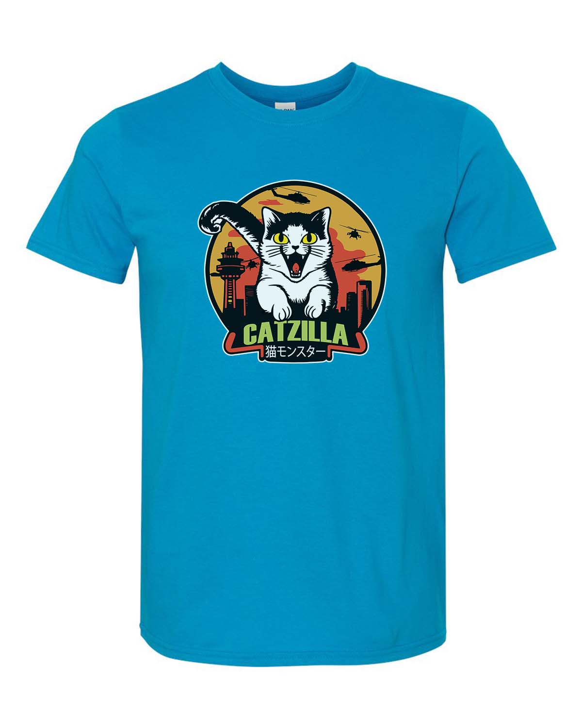 Catzilla Attacks - Unisex T-Shirt