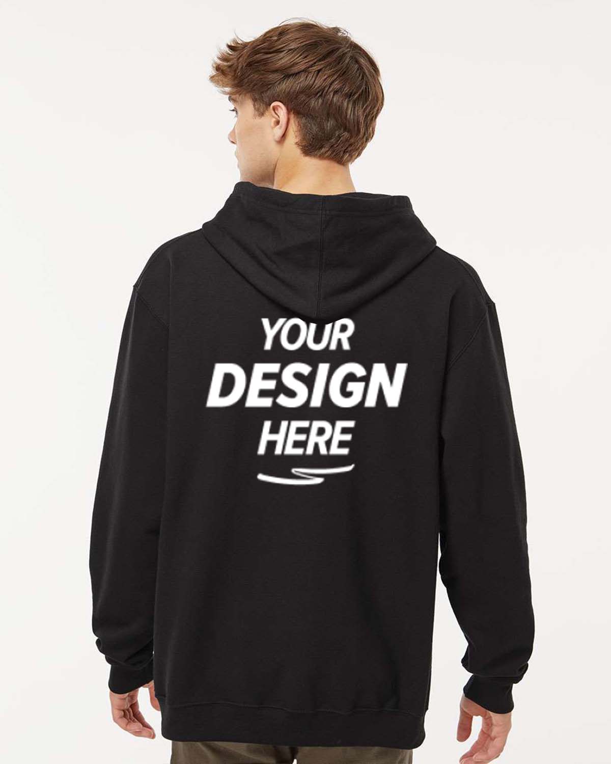 Custom Printed Unisex Hoodie