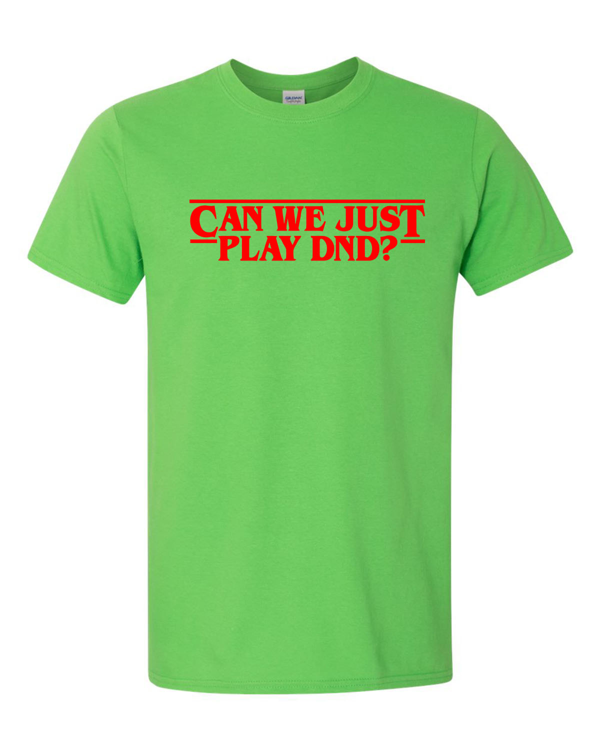 Can We Just Play DnD? Dungeons and Dragons Unisex T-Shirt