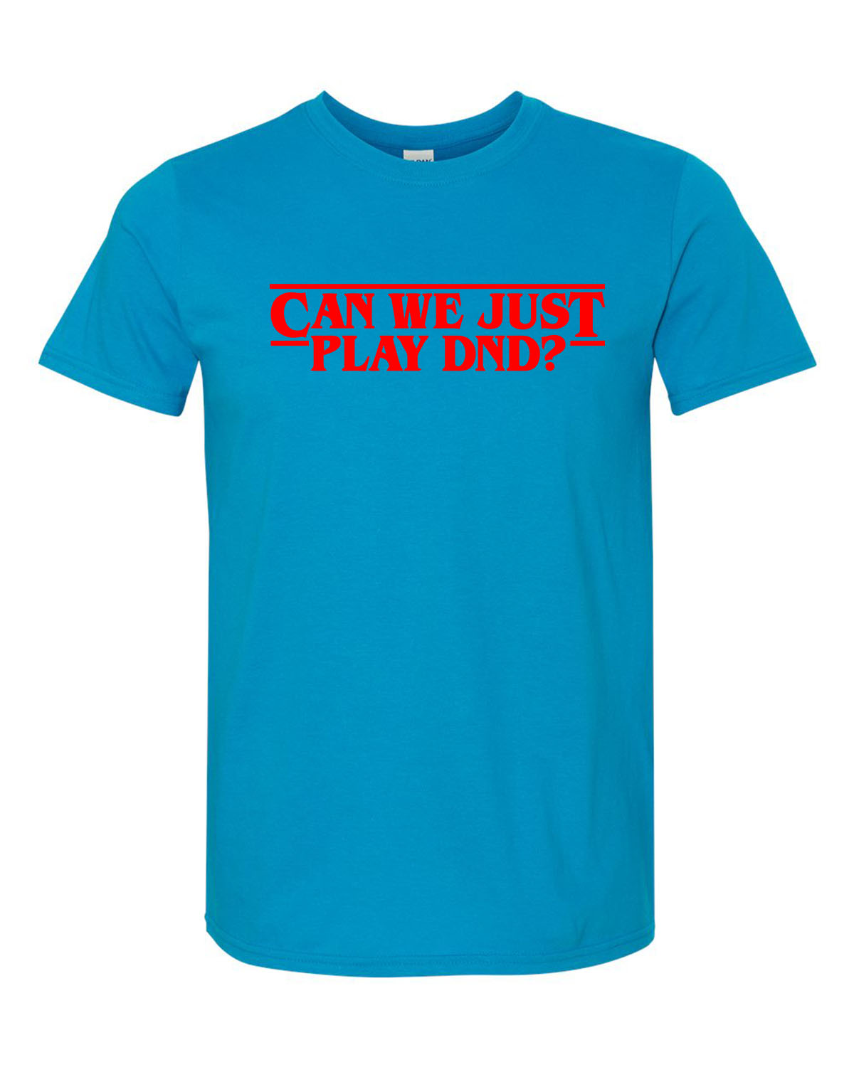 Can We Just Play DnD? Dungeons and Dragons Unisex T-Shirt