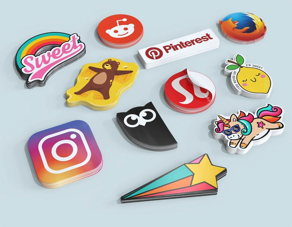 Custom Designed Vinyl Stickers