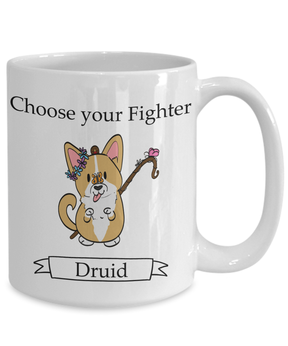 Dungeons and Dogs Druid mug