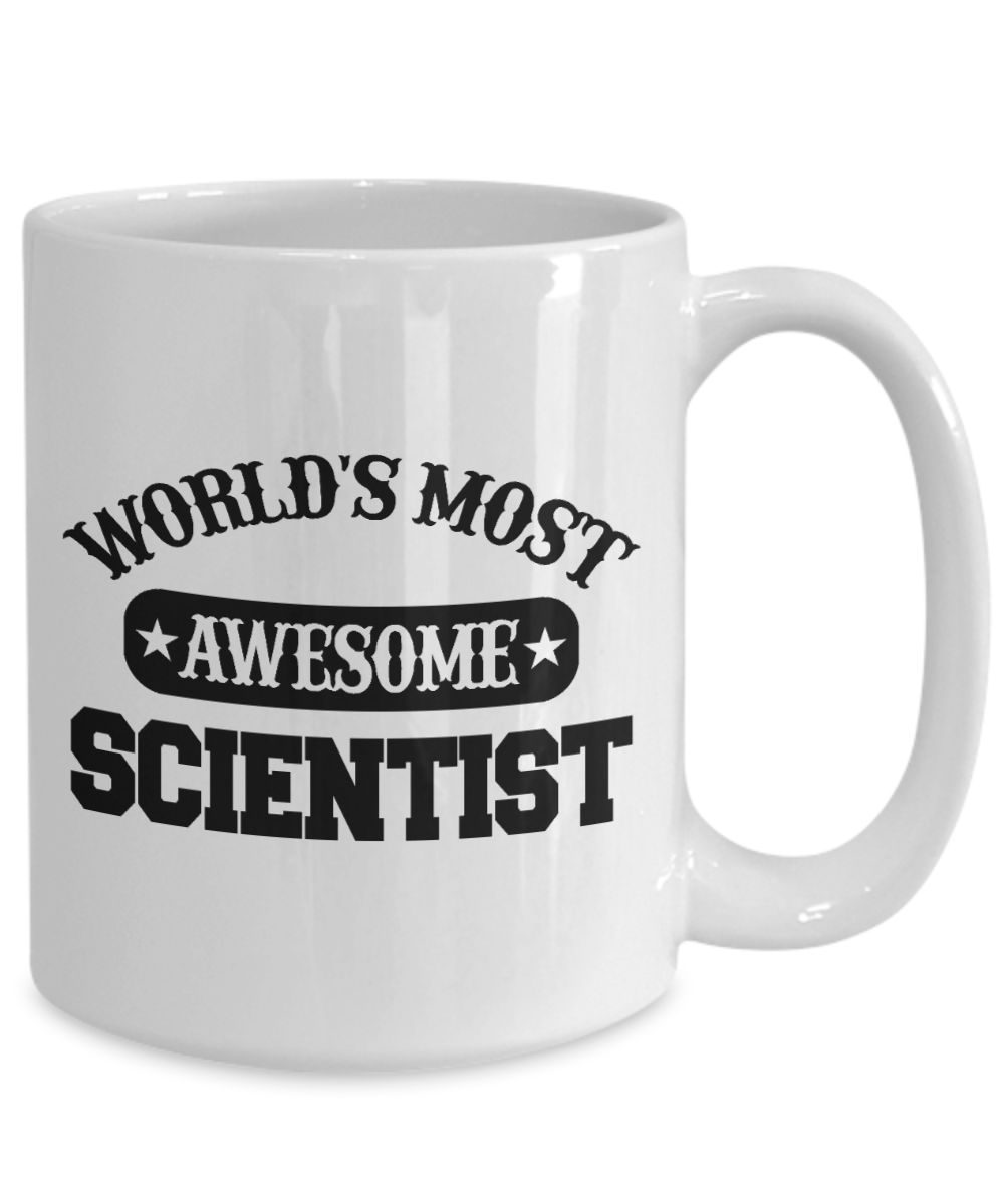 Worlds Most Awesome Scientist Coffee Mug