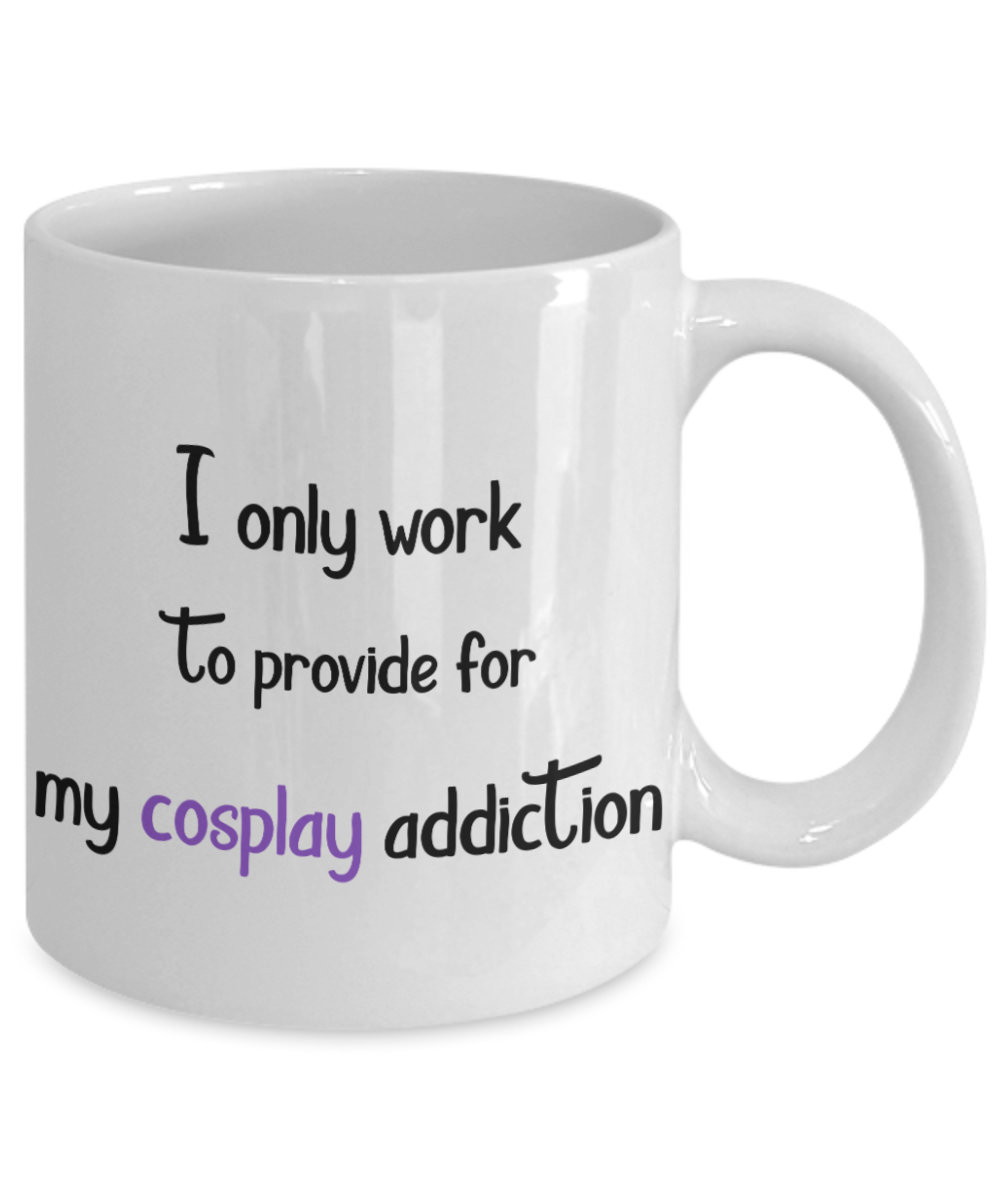 Only work to provide for cosplay coffee mug