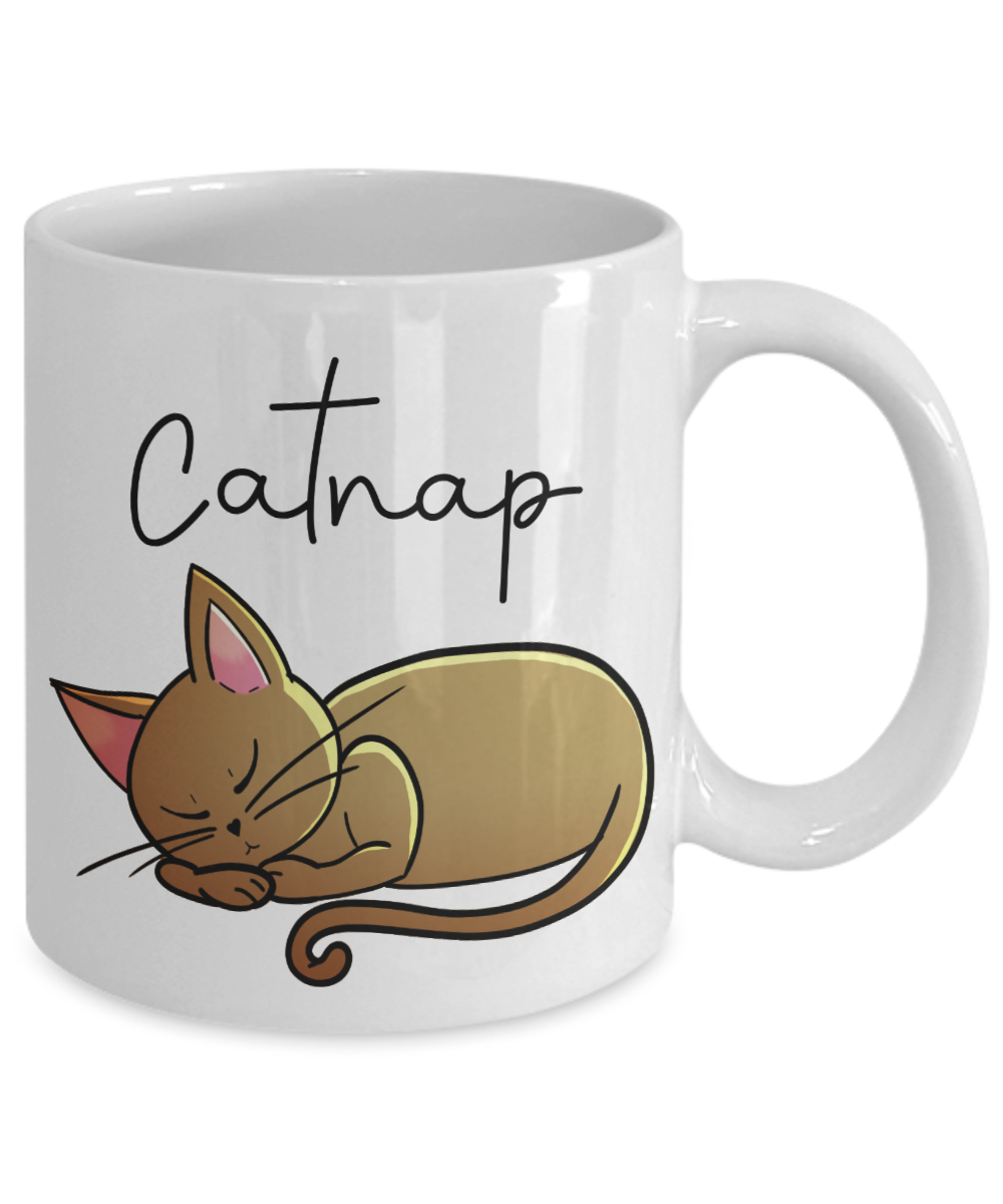 Cat Nap - Cat Lovers 11OZ / 15OZ COFFEE MUG