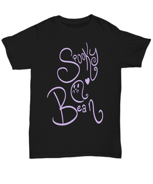 spooky bean ghost t-shirt