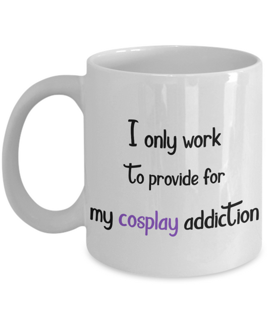 Only work to provide for cosplay coffee mug