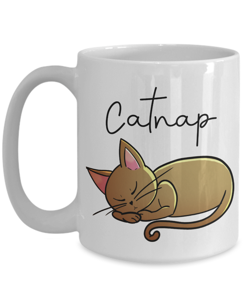 Cat Nap - Cat Lovers 11OZ / 15OZ COFFEE MUG