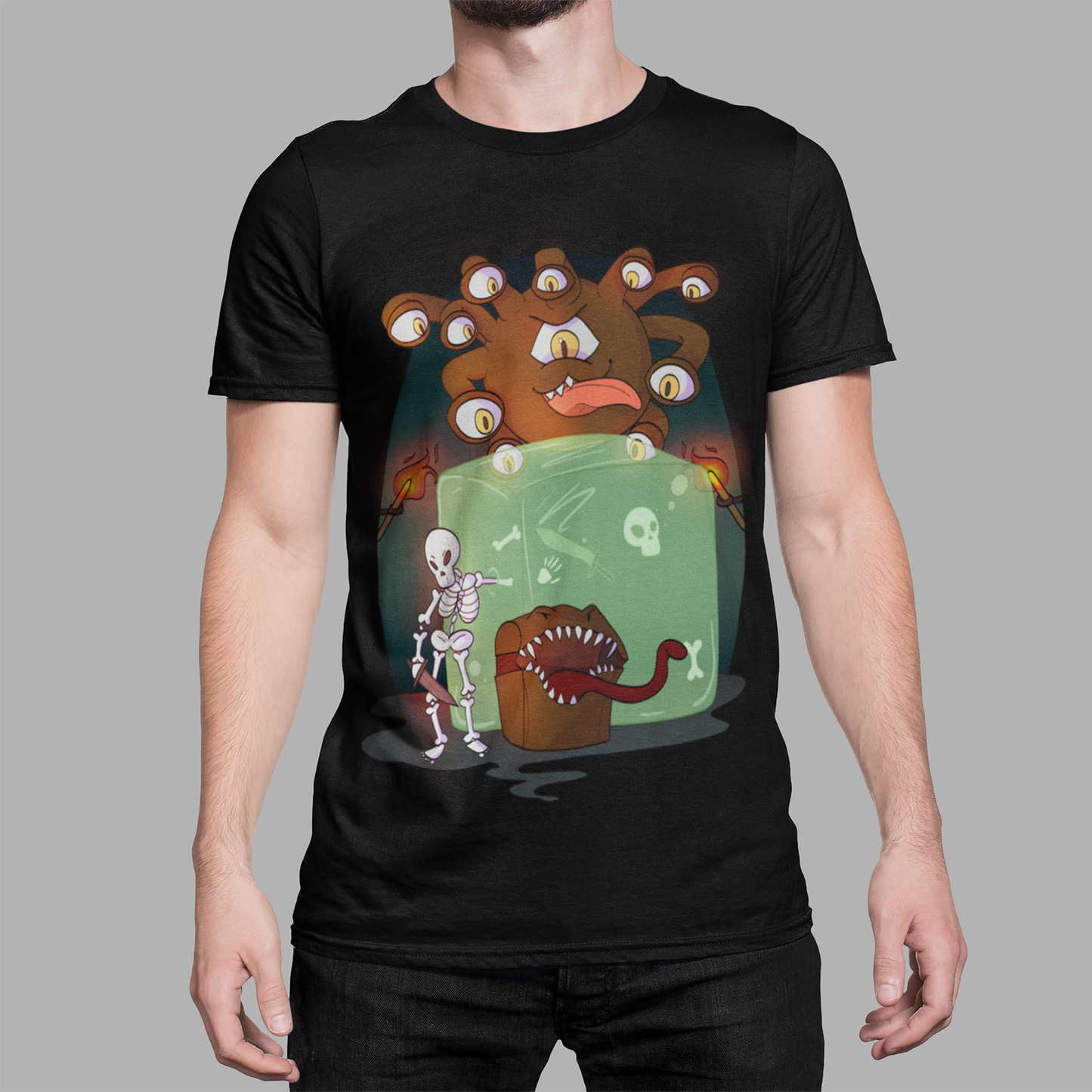 Dungeon Delver, DnD, RPG, dungeons and dragons, Unisex t-shirt
