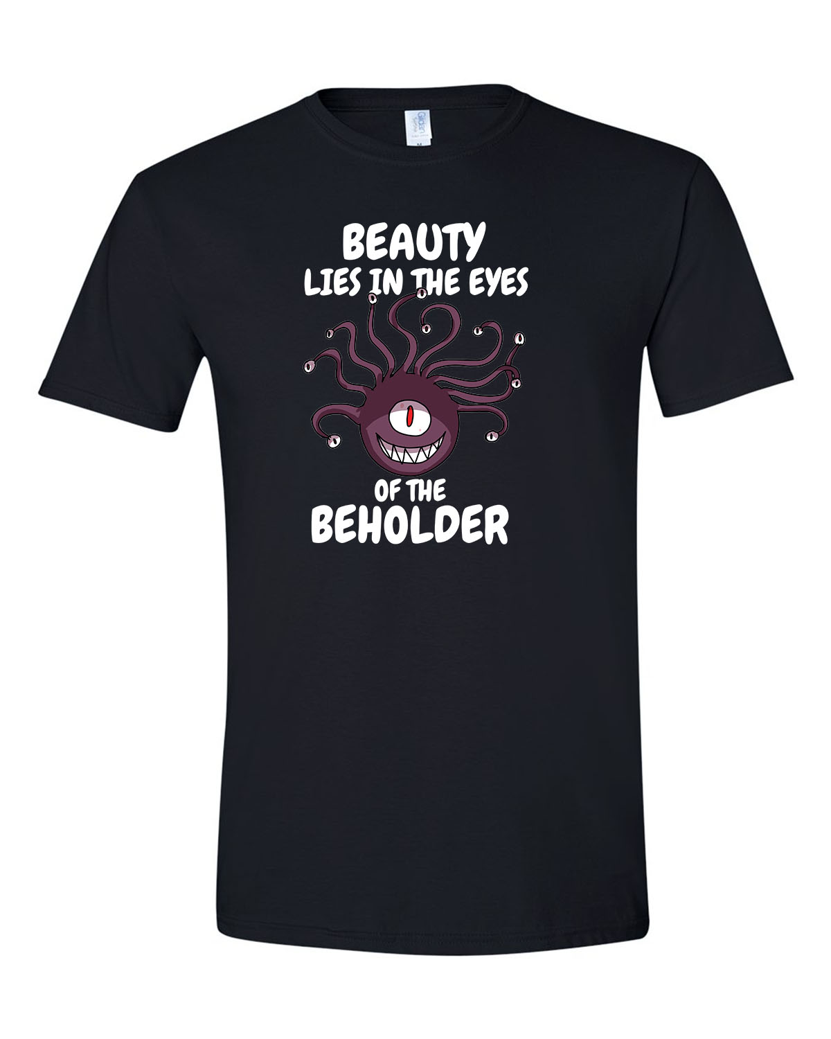 Beauty Lies in the Eyes of the Beholder D D Unisex T Shirt Navy Blue Unisex Lrg