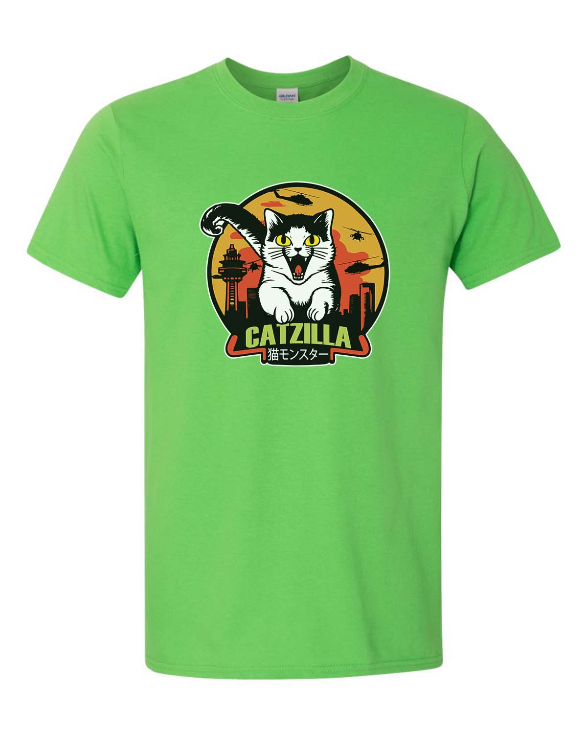 Catzilla Attacks - Unisex T-Shirt