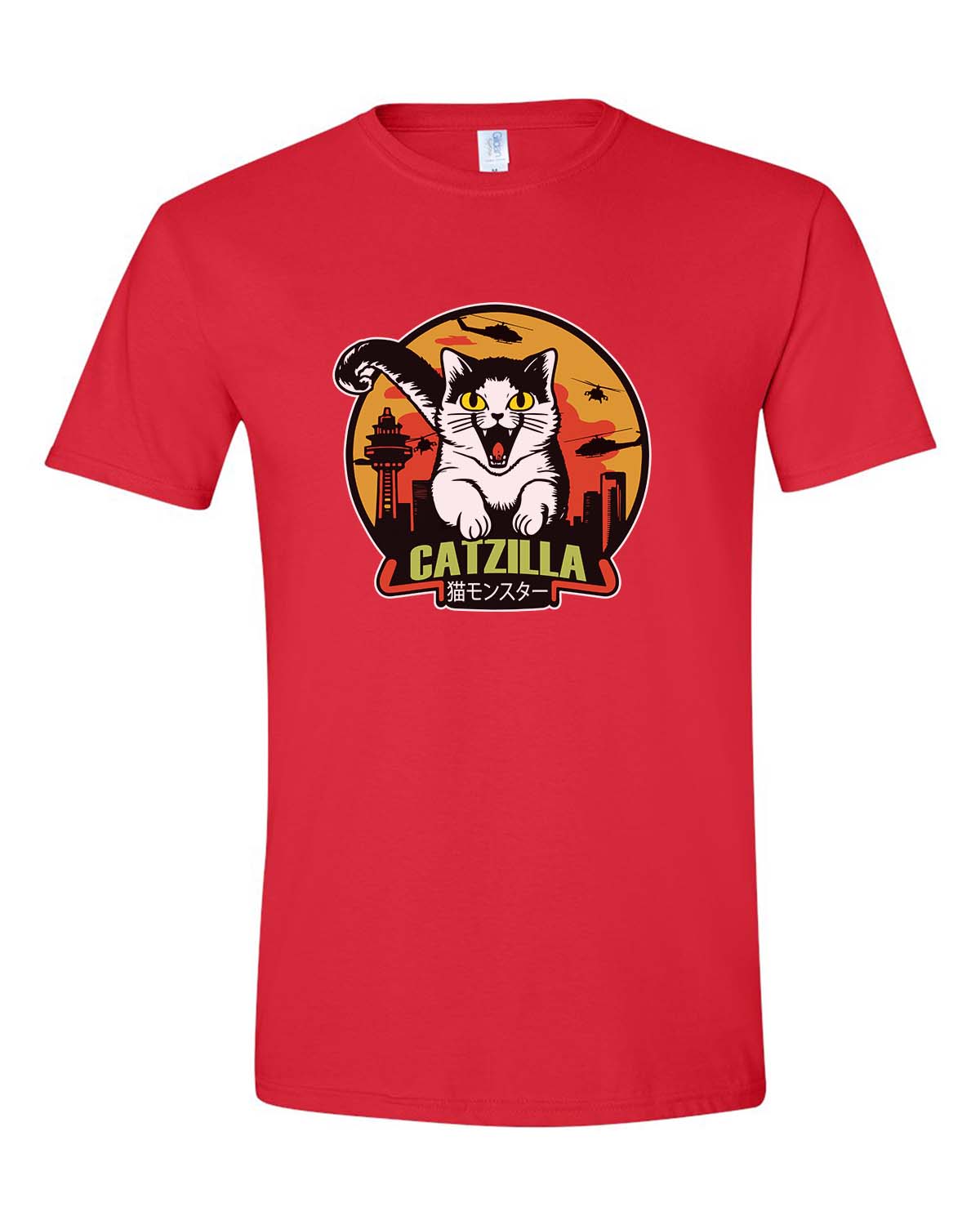 Catzilla Attacks - Unisex T-Shirt