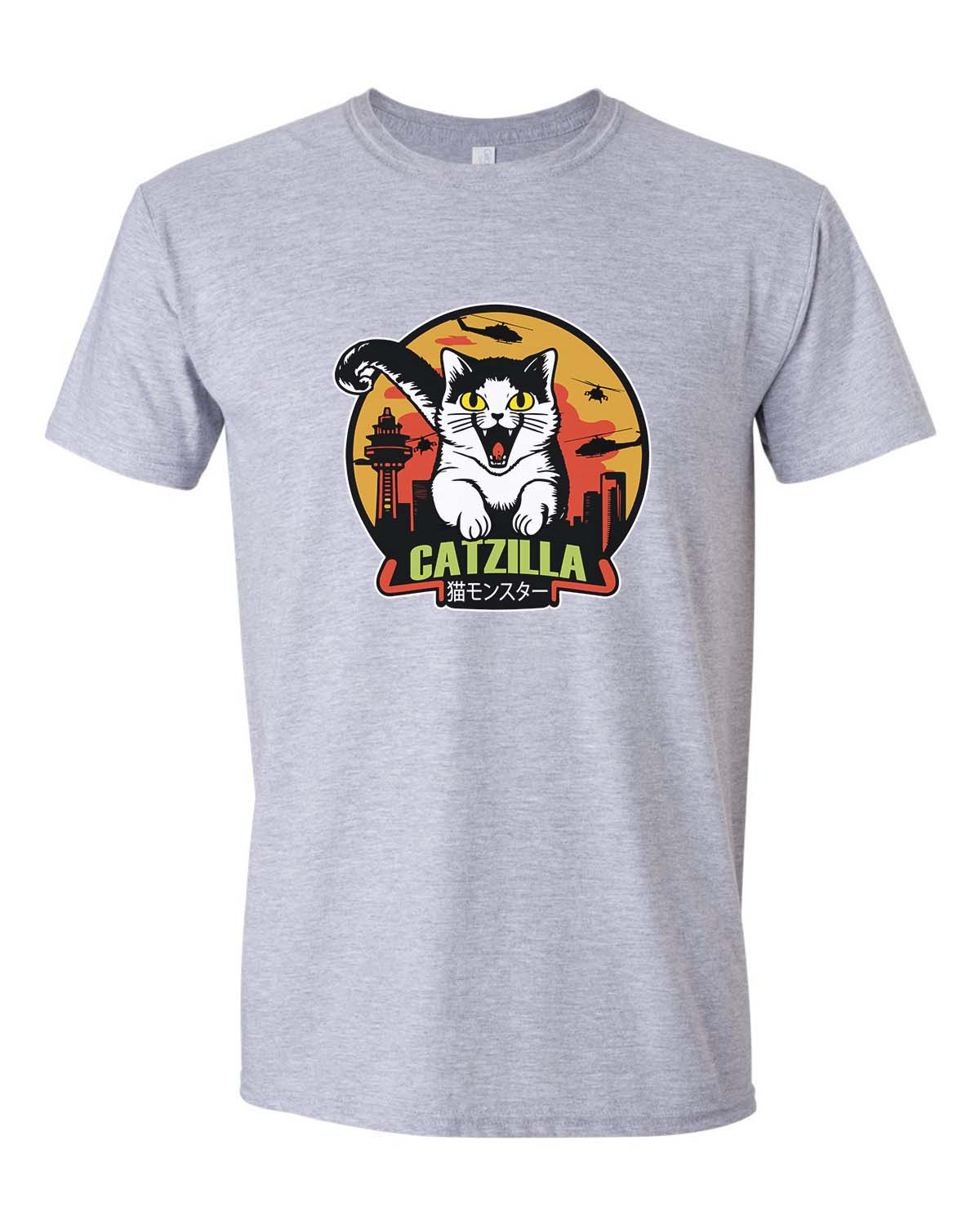 Catzilla Attacks - Unisex T-Shirt