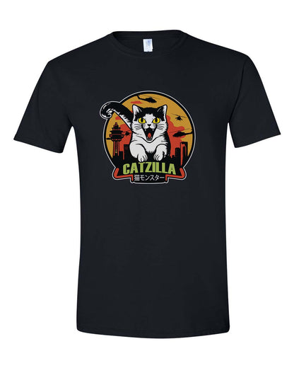 Catzilla Attacks - Unisex T-Shirt