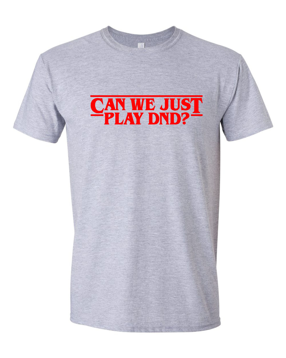 Can We Just Play DnD? Dungeons and Dragons Unisex T-Shirt