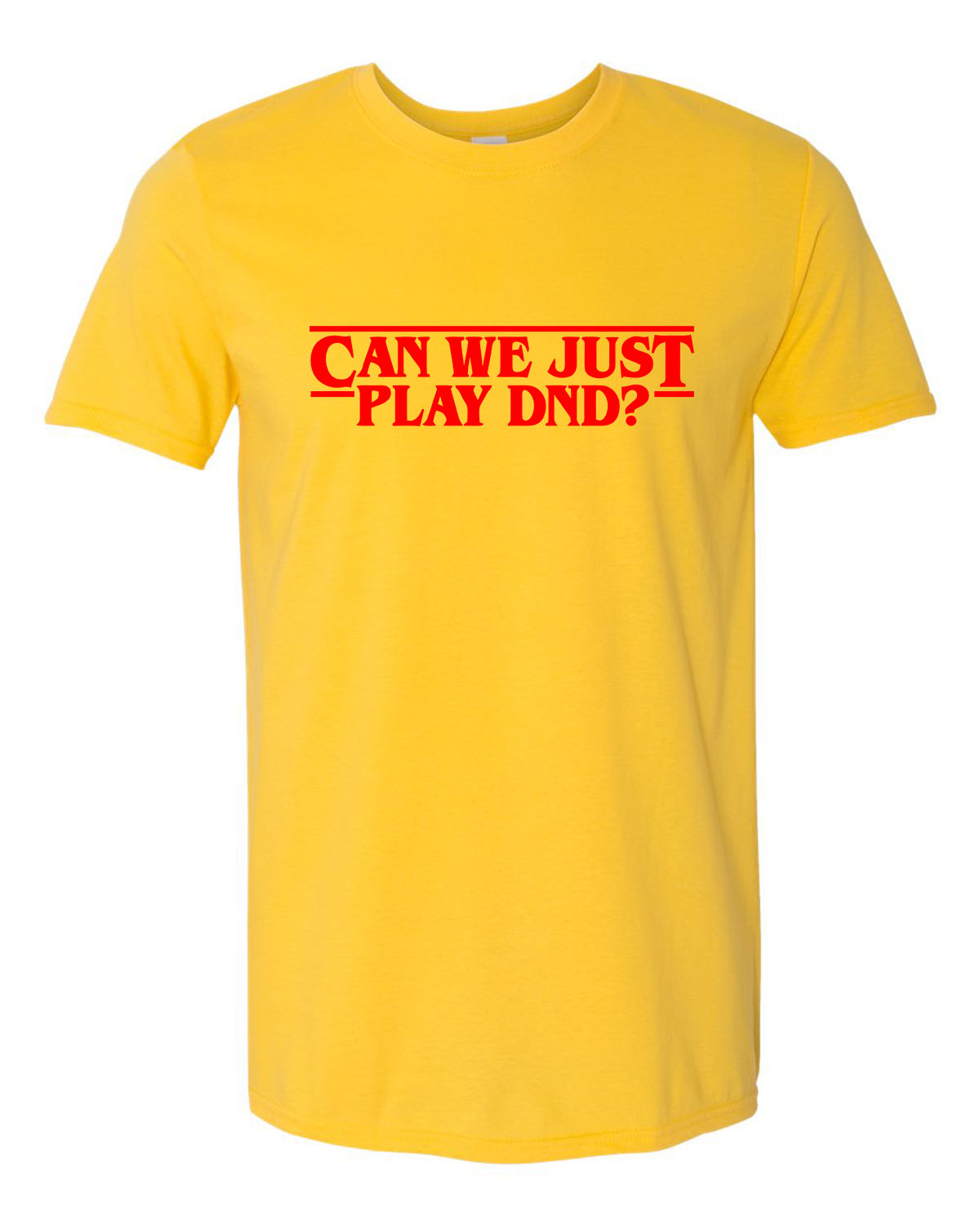 Can We Just Play DnD? Dungeons and Dragons Unisex T-Shirt