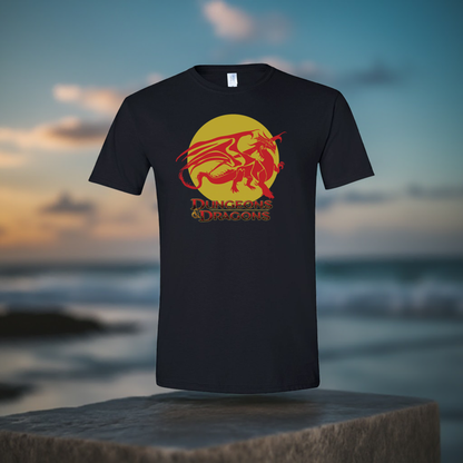 Ancient Red Dragon D&D Unisex T-Shirt