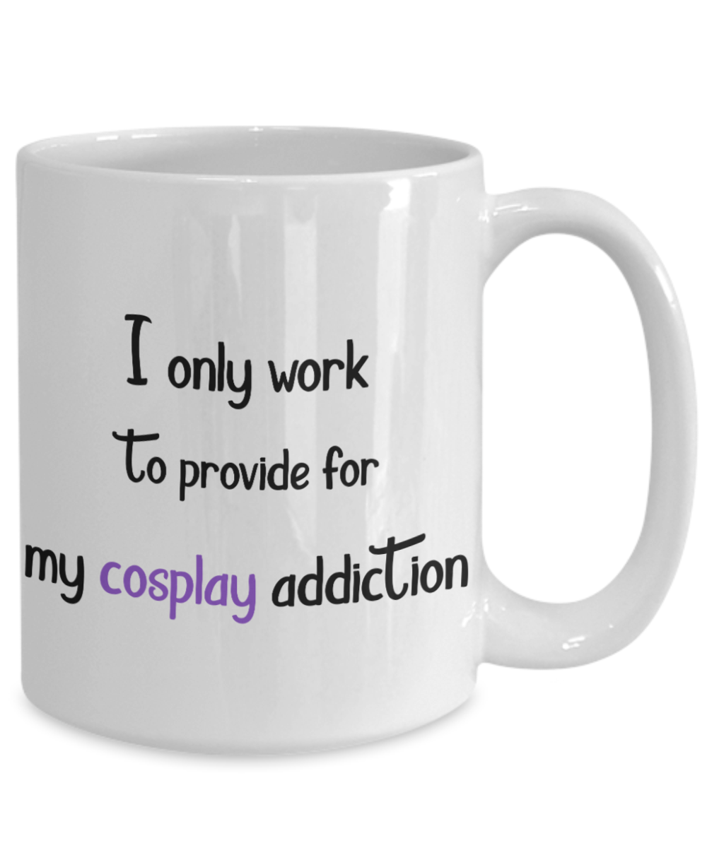 Only work to provide for cosplay coffee mug