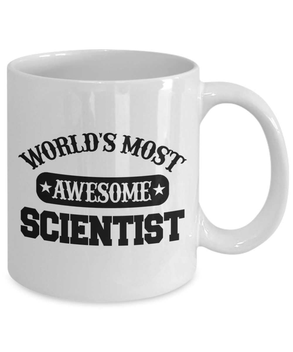 Worlds Most Awesome Scientist Coffee Mug