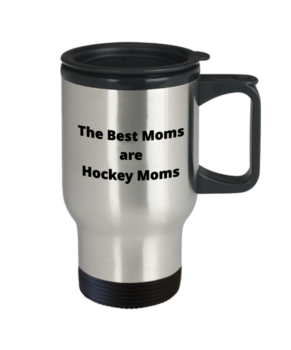 Best Hockey Mom Stainless Steel 14oz Travel Mug