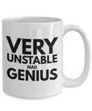Very Unstable Mad Genius 11oz / 15oz Coffee Mug