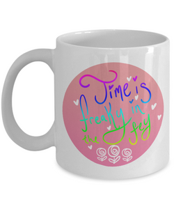 Time is Freaky Dungeons and Dragons 11oz  / 15oz Coffee Mug