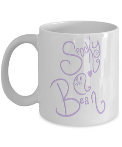 Spooky Bean Ghost 11oz  / 15oz Coffee Mug