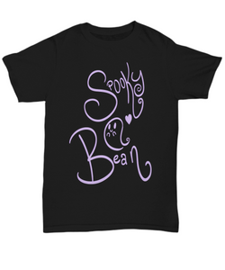 spooky bean ghost t-shirt