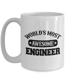 Worlds Most Awesome Engineer Coffee Mug