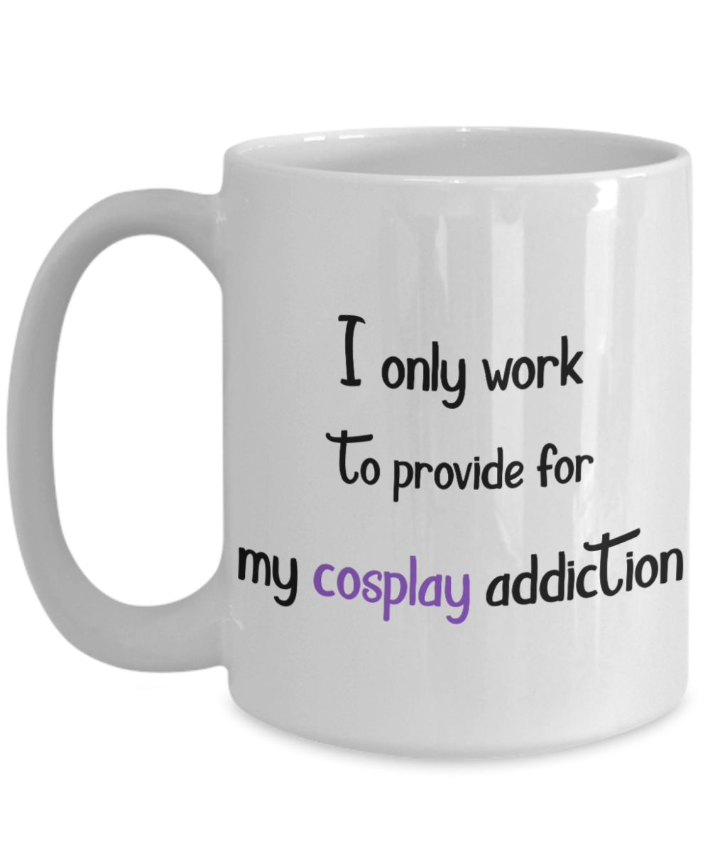 Only work to provide for cosplay coffee mug