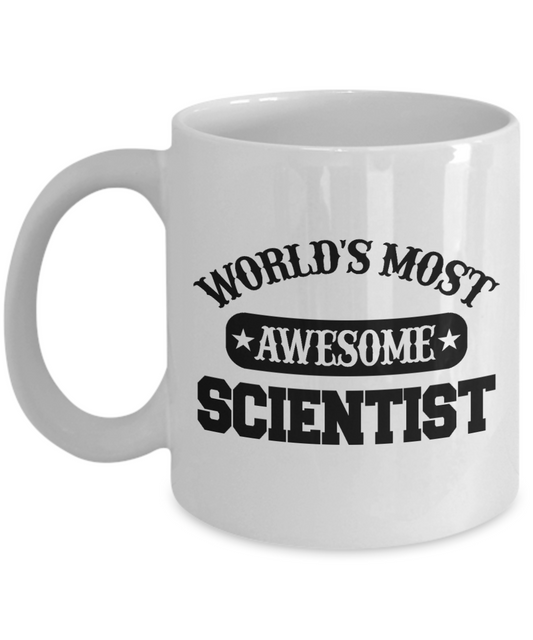 Worlds Most Awesome Scientist Coffee Mug
