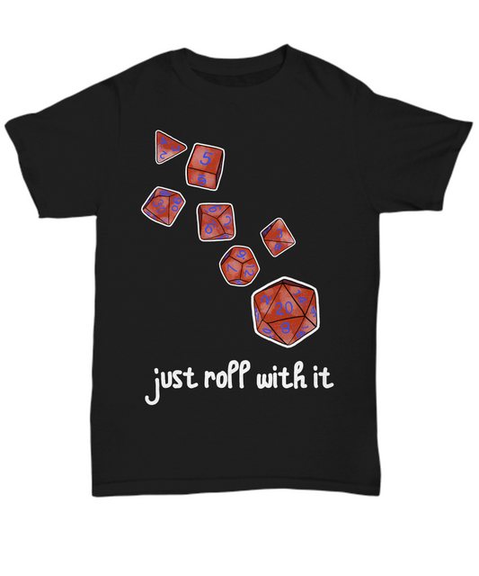 roll with it t-shirt