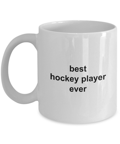 Best Hockey Player Ever Ceramic Gift Coffee Mug