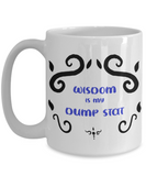 Wisdom Dump Stat Dungeons and Dragons 11oz  / 15oz Coffee Mug