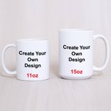 Custom Personalized 11oz /15oz Coffee Mug