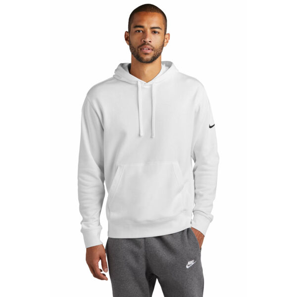 NIKE CLUB FLEECE SLEEVE SWOOSH PULLOVER HOODIE Thumbnail