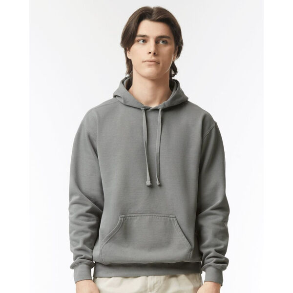 Unisex Garment-Dyed Hooded Sweatshirt Thumbnail