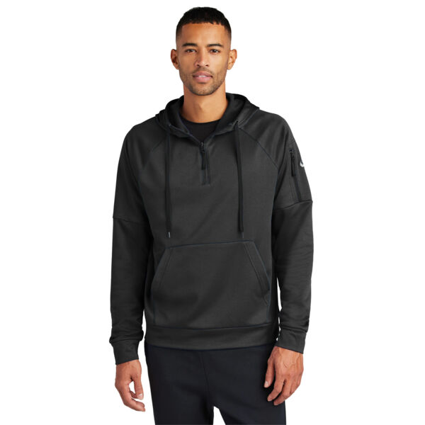 NIKE Therma-FIT 1/4 ZIP FLEECE HOODIE Thumbnail