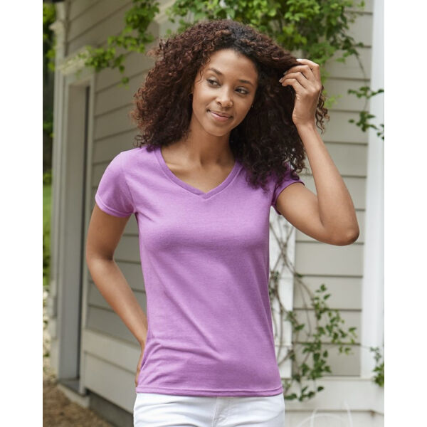 Women's Heavy Cotton™ V-Neck T-Shirt Thumbnail