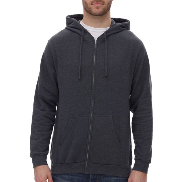 Unisex Zipper Fleece Hoodie Thumbnail