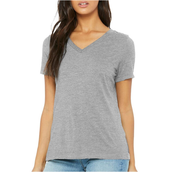 Customer Supplied Women’s V-Neck T-Shirt Thumbnail