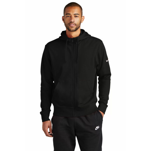 NIKE CLUB FLEECE SLEEVE SWOOSH FULL ZIP HOODIE Thumbnail