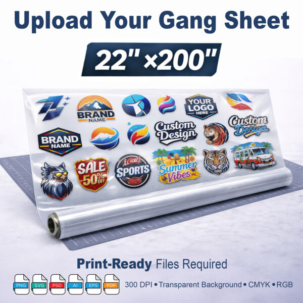 DTF Transfer: 22xCUSTOM - Upload Gang Sheet Thumbnail