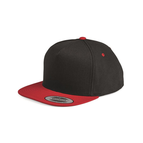 Five-Panel Cotton Twill Snapback Cap Thumbnail