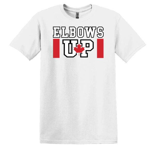 Adult - Canada Elbows Up T-shirt Thumbnail