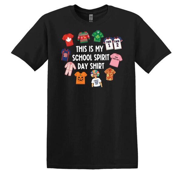 Adult - This Is My School Spirit Shirt Thumbnail